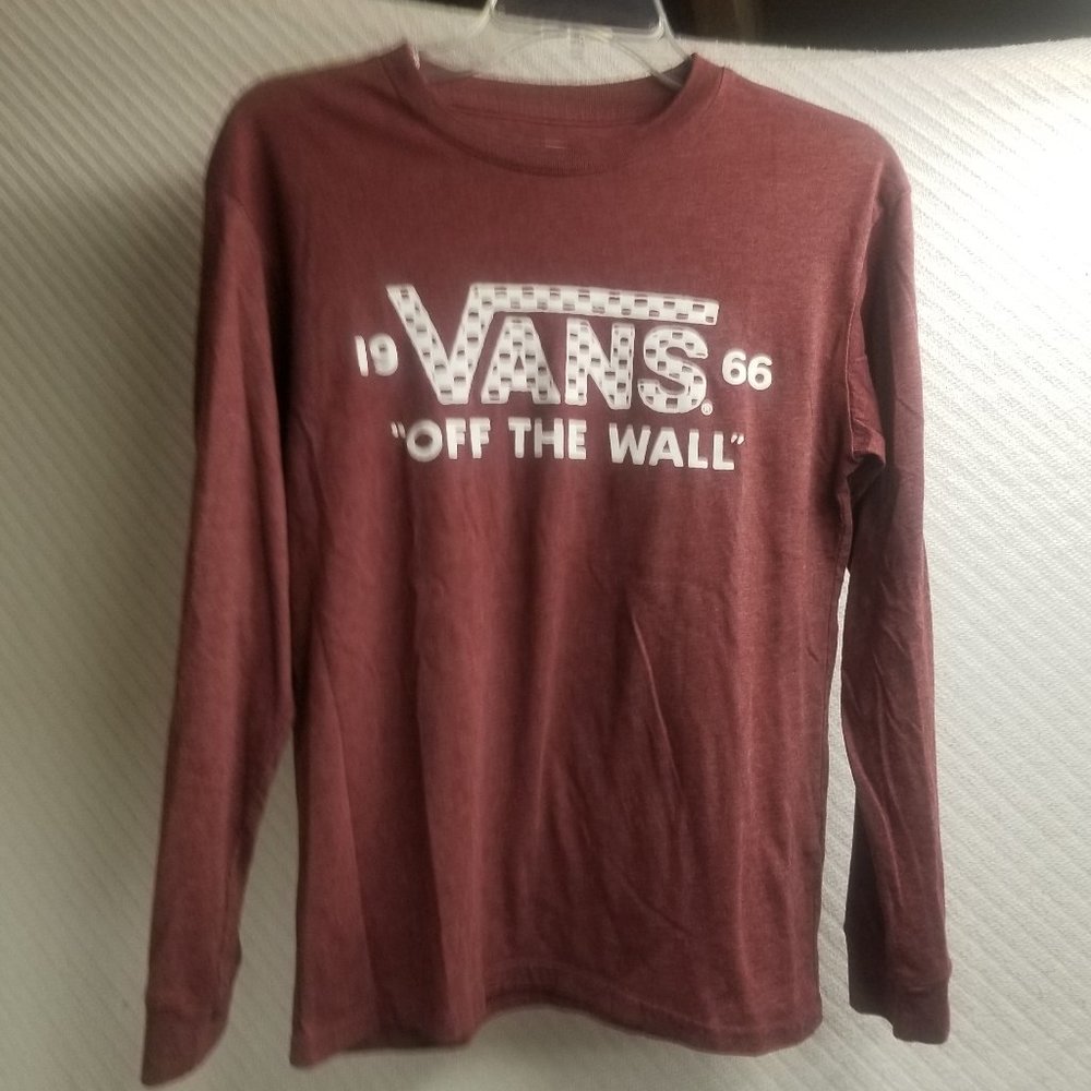 857 - Van's "Off the Wall" 1966 Youth L Long Sleeve T-Shirt